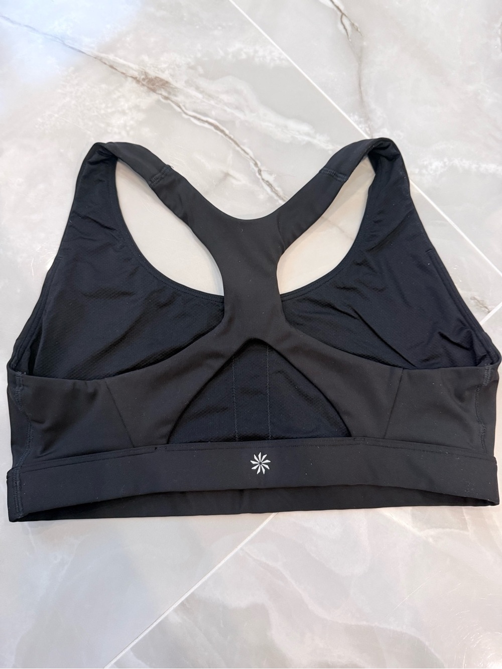 Athleta black sports bra sz.M